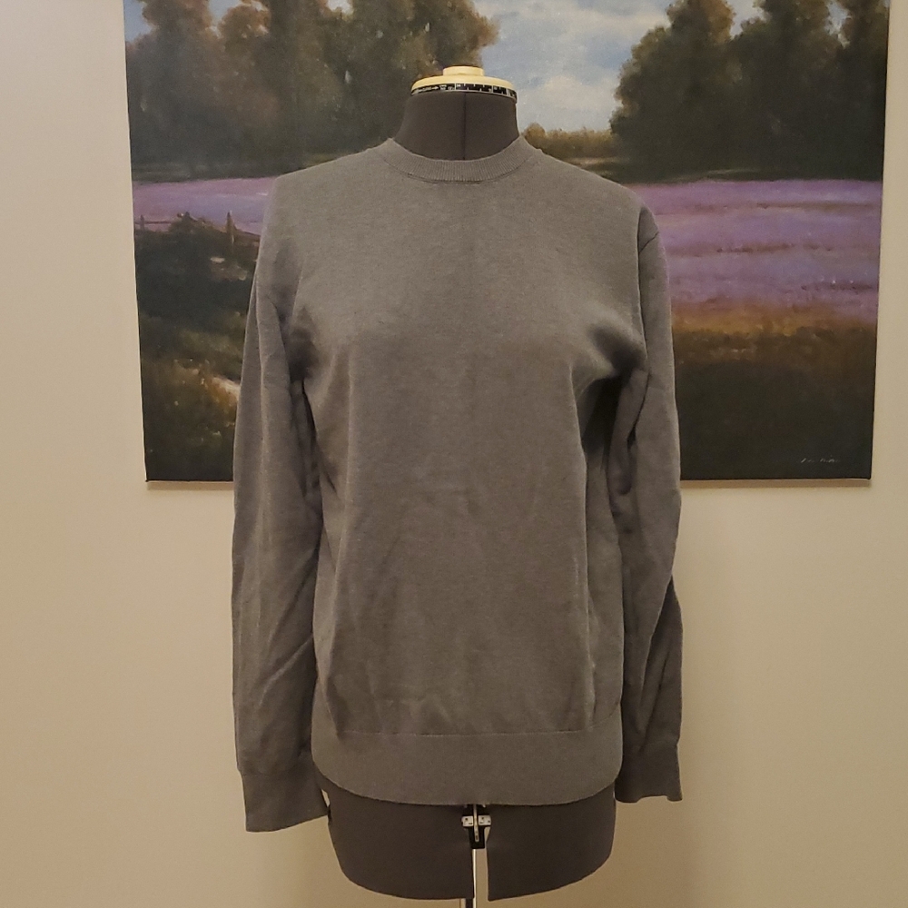 Calvin Klein Charcoal Knit Sweater